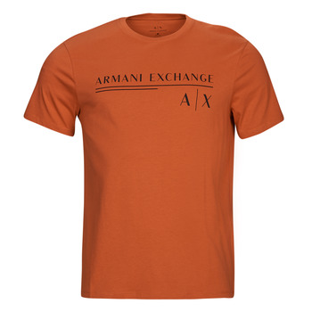 Ruhák Férfi Rövid ujjú pólók Armani Exchange 6LZTCE-ZJ6NZ Narancssárga