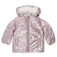 Ruhák Lány Steppelt kabátok Guess A2BL01-WEYO0-F68Z Rózsaszín