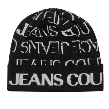 Textil kiegészítők Sapkák Versace Jeans Couture 73YAZK46 ZG025 Fekete  / Fehér