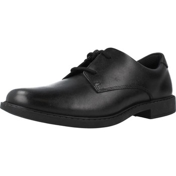 Cipők Fiú Oxford cipők & Bokacipők Clarks SCALA LOOP K Fekete 