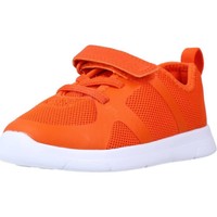 Cipők Fiú Rövid szárú edzőcipők Clarks ATH FLUX T Narancssárga