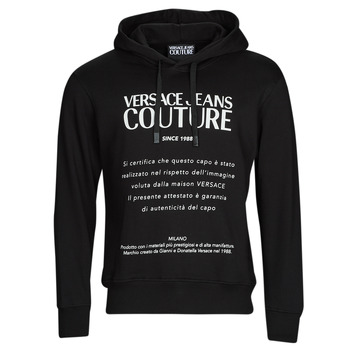 Ruhák Férfi Pulóverek Versace Jeans Couture 73GAIT16-899 Fekete  / Fehér