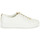 Cipők Női Rövid szárú edzőcipők MICHAEL Michael Kors KEATON Fehér / Arany