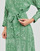 Ruhák Női Rövid ruhák Tommy Hilfiger BANDANA WRAP KNEE DRESS 3/4 SLV Zöld