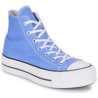 Cipők Női Magas szárú edzőcipők Converse Chuck Taylor All Star Lift Canvas Seasonal Color Kék