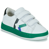 Cipők Fiú Rövid szárú edzőcipők Kenzo K29092 Fehér / Zöld