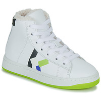Cipők Gyerek Magas szárú edzőcipők Kenzo K59054 Fehér