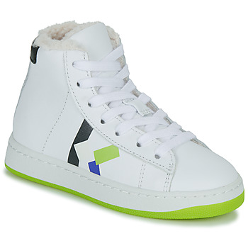 Cipők Gyerek Magas szárú edzőcipők Kenzo K59054 Fehér