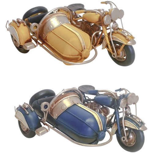 Otthon Szobrok / figurák Signes Grimalt Moto Sidecar 2 Egység Narancssárga