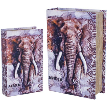 Otthon Kosarak és dobozok Signes Grimalt Könyvszekrény Elefánt 2 Egység Szürke
