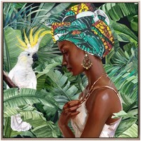 Otthon Képek / vásznak Signes Grimalt Afrikai Kép Zöld