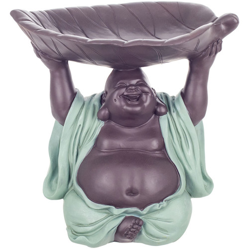 Otthon Szobrok / figurák Signes Grimalt Buddha Figura Az Edénygel Kék