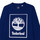 Ruhák Fiú Hosszú ujjú pólók Timberland T25T31-843 Kék