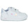 Cipők Lány Rövid szárú edzőcipők Lacoste T-CLIP Fehér / Irizáló