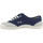 Cipők Férfi Divat edzőcipők Kawasaki Retro 23 Canvas Shoe K23 90W Navy Stripe Kék