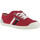 Cipők Férfi Divat edzőcipők Kawasaki Retro 23 Canvas Shoe K23 33W Red Piros