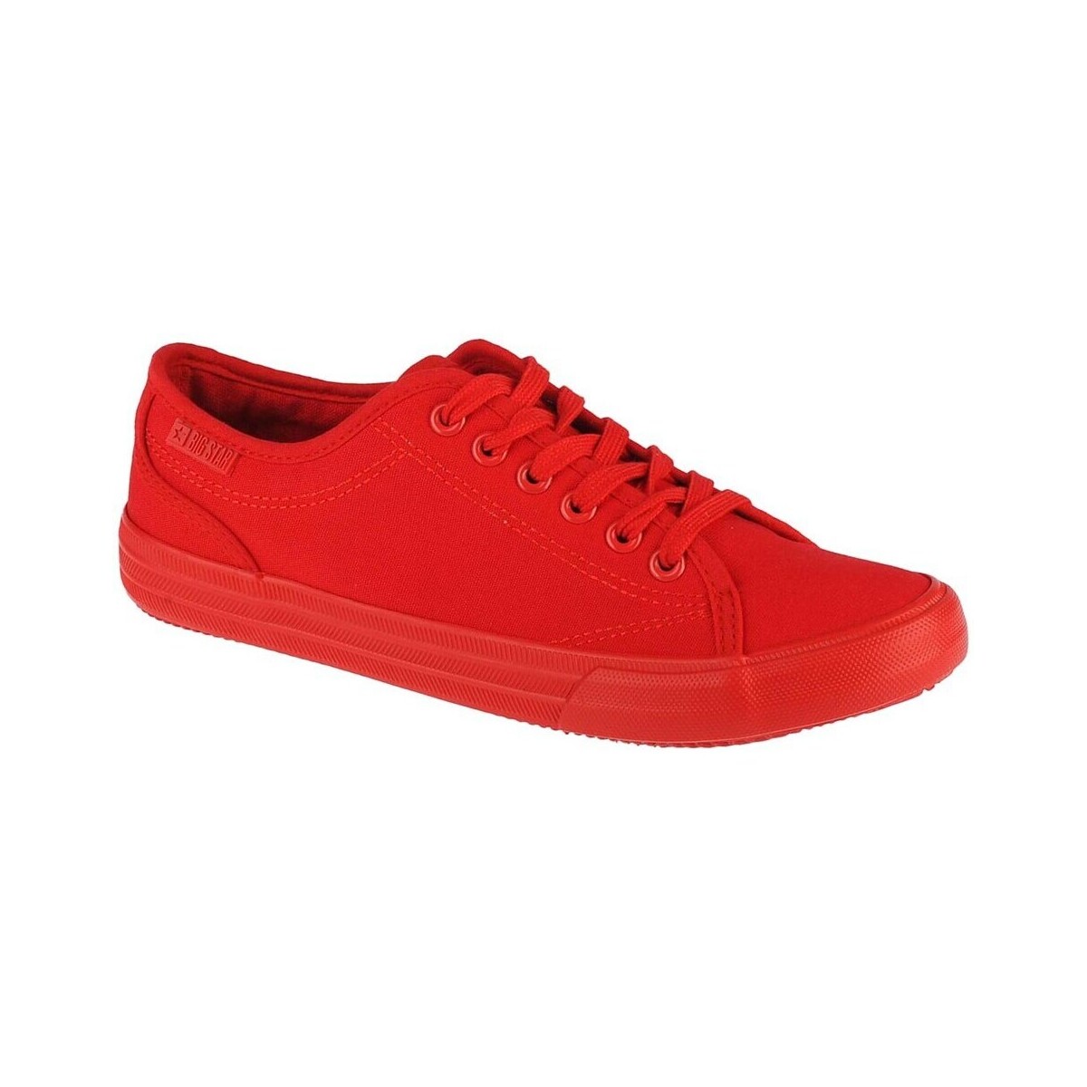 Cipők Női Rövid szárú edzőcipők Big Star JJ274068 Piros