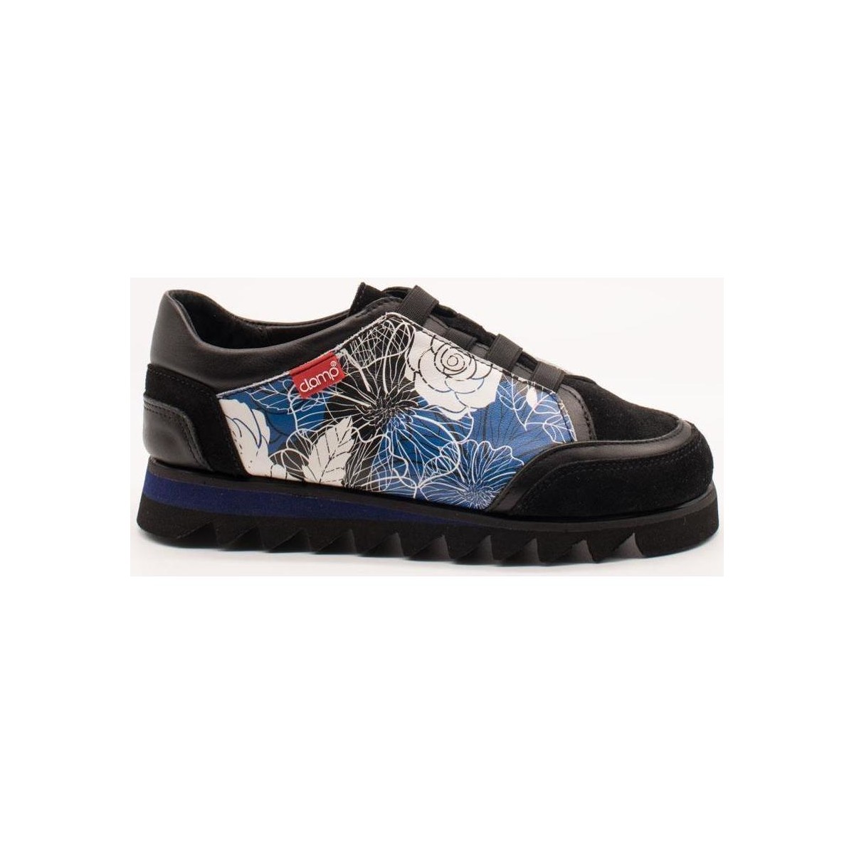 Cipők Női Oxford cipők & Bokacipők Clamp  Kék