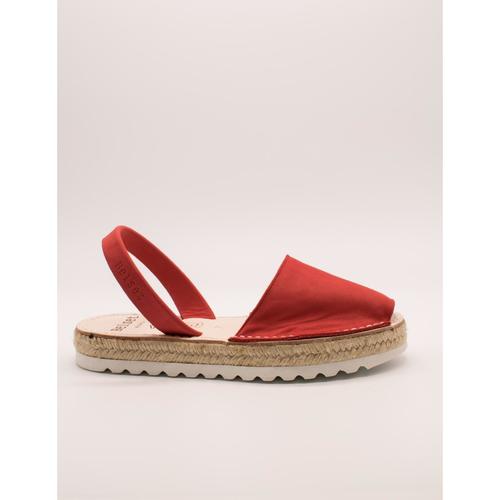 Cipők Női Gyékény talpú cipők Belset  Piros