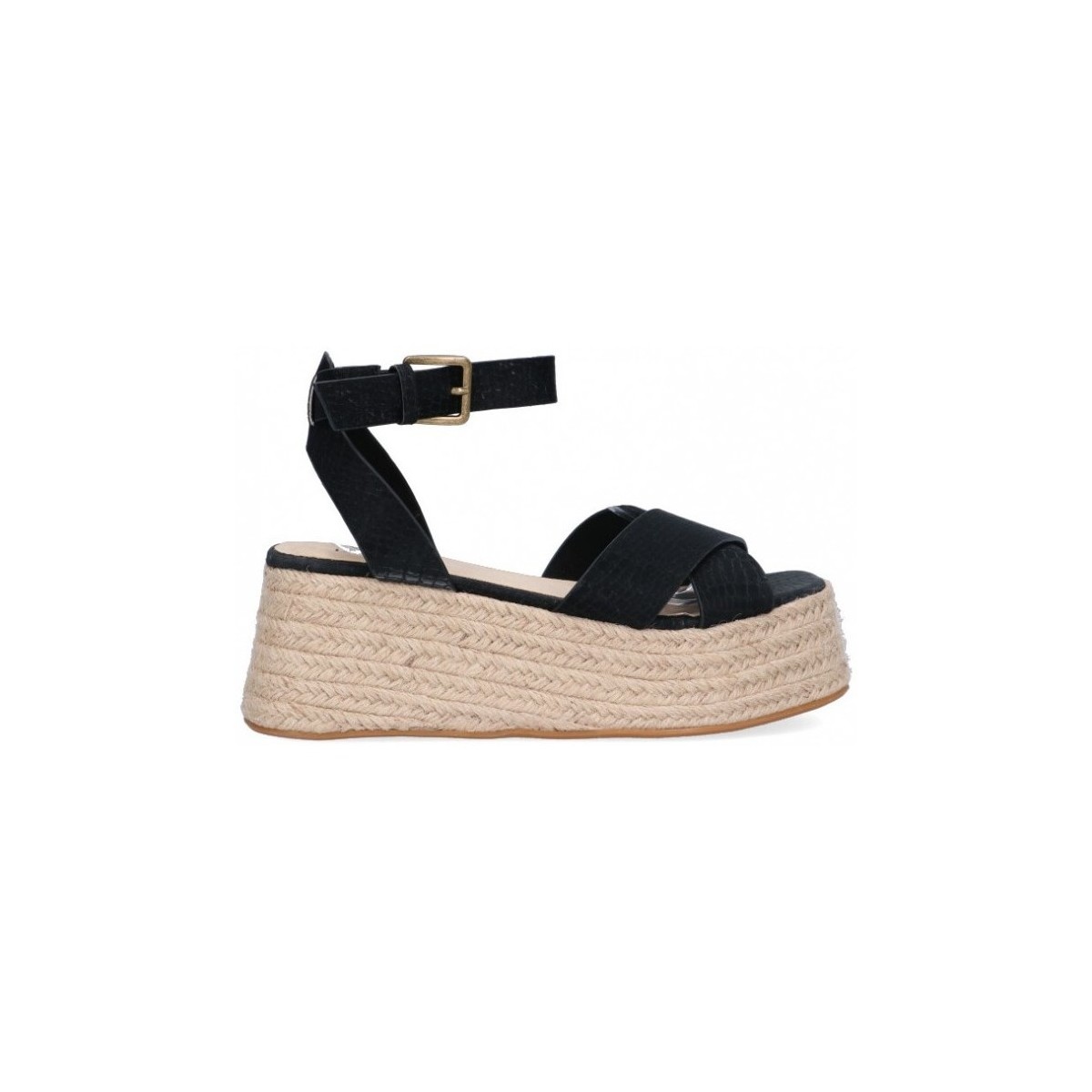Cipők Női Szandálok / Saruk Luna Trend 63055 Fekete 