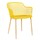 Otthon Kültéri székek The home deco factory MALAGA X4 Citromsárga