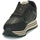 Cipők Női Rövid szárú edzőcipők Tamaris 23614-098 Fekete  / Arany