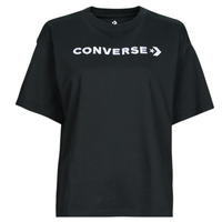Ruhák Női Rövid ujjú pólók Converse WORDMARK RELAXED TEE Converse / Fekete