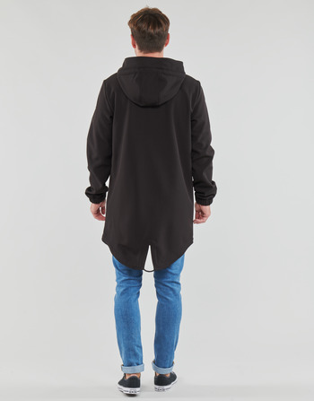 Only & Sons  ONSHALL HOOD SOFTSHELL PARKA Fekete 