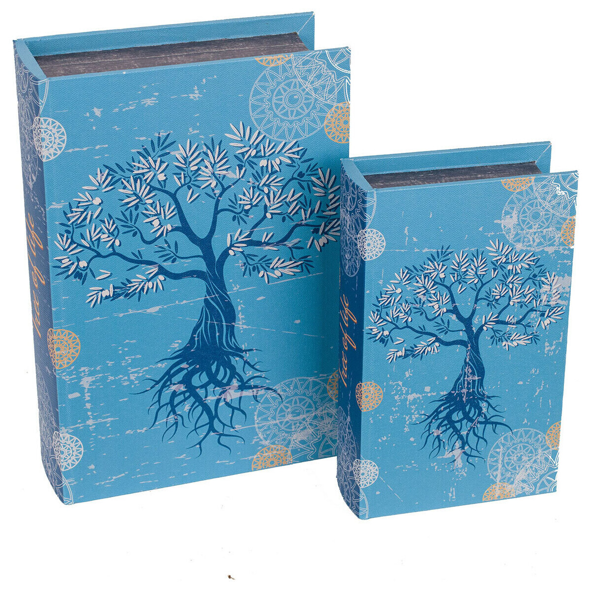 Otthon Kosarak és dobozok Signes Grimalt Box Könyv Az Élet Fája 2 Egység Kék
