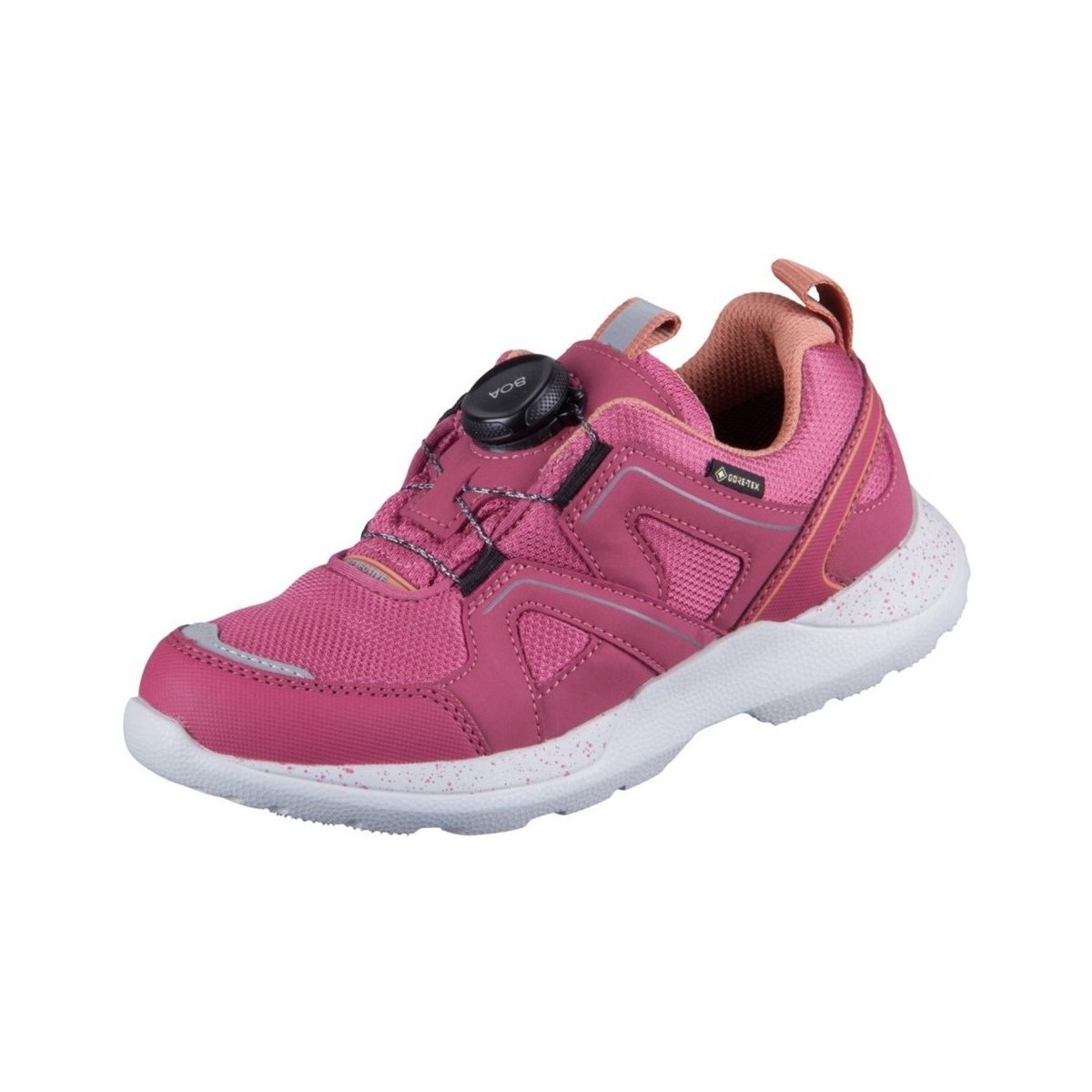 Cipők Gyerek Rövid szárú edzőcipők Superfit Rush Rózsaszín