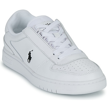 Cipők Rövid szárú edzőcipők Polo Ralph Lauren POLO CRT PP-SNEAKERS-LOW TOP LACE Fehér / Fekete 