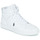 Cipők Magas szárú edzőcipők Polo Ralph Lauren POLO CRT HGH-SNEAKERS-LOW TOP LACE Fehér