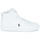 Cipők Magas szárú edzőcipők Polo Ralph Lauren POLO CRT HGH-SNEAKERS-LOW TOP LACE Fehér