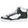 Cipők Férfi Magas szárú edzőcipők Polo Ralph Lauren POLO CRT HGH-SNEAKERS-LOW TOP LACE Fekete  / Fehér