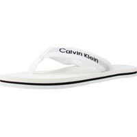 Cipők Női Lábujjközös papucsok Calvin Klein Jeans HW0HW00865 Fehér
