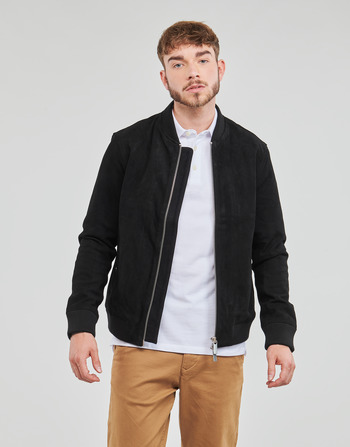 Selected SLHARCHIVE BOMBER SUEDE Fekete 