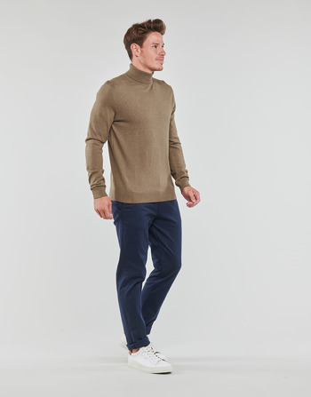 Selected SLHBERG ROLL NECK Bézs