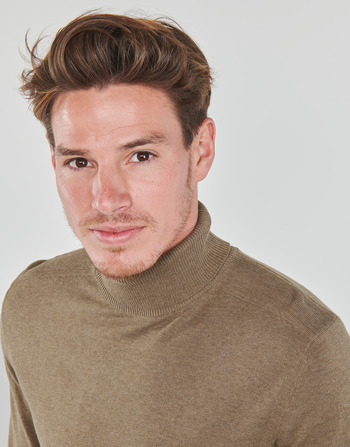 Selected SLHBERG ROLL NECK Bézs