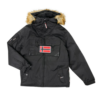 Ruhák Fiú Parka kabátok Geographical Norway BENCH Fekete 