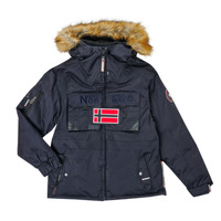 Ruhák Fiú Parka kabátok Geographical Norway BENCH Tengerész