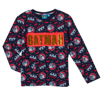 Ruhák Fiú Hosszú ujjú pólók TEAM HEROES  T-SHIRT BATMAN Sokszínű