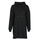 Ruhák Női Rövid ruhák Pieces PCCHILLI LS SWEAT DRESS Fekete 