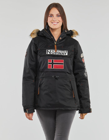 Ruhák Női Parka kabátok Geographical Norway BRIDGET Fekete 