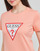 Ruhák Női Rövid ujjú pólók Guess SS CN ORIGINAL TEE Rózsaszín