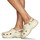 Cipők Női Klumpák Crocs CLASSIC PLATFORM CLOG W Bézs