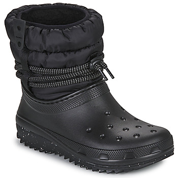 Cipők Női Hótaposók Crocs CLASSIC NEO PUFF LUXE BOOT W Fekete 