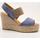 Cipők Női Gyékény talpú cipők Fabiolas  Kék