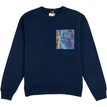 Ruhák Férfi Pulóverek Penfield Sweatshirt  Bear Camo Filled Graphic Kék
