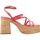 Cipők Női Szandálok / Saruk Angel Alarcon 22090 Rózsaszín