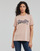Ruhák Női Rövid ujjú pólók Superdry VINTAGE LOGO BOROUGH TEE Rózsaszín / Por